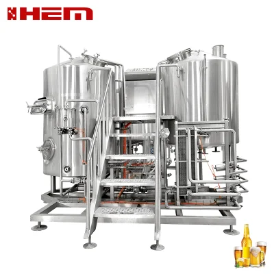 Turnkey Brewery Equipment 300L 500L Microbrewery Brewhouse System